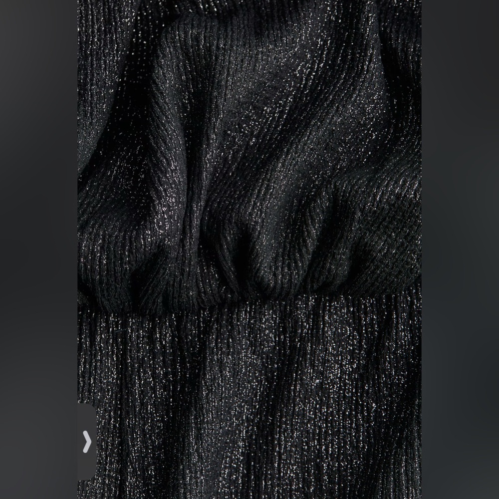 H&M Black Strapless Dress NWT - Picture 4 of 6
